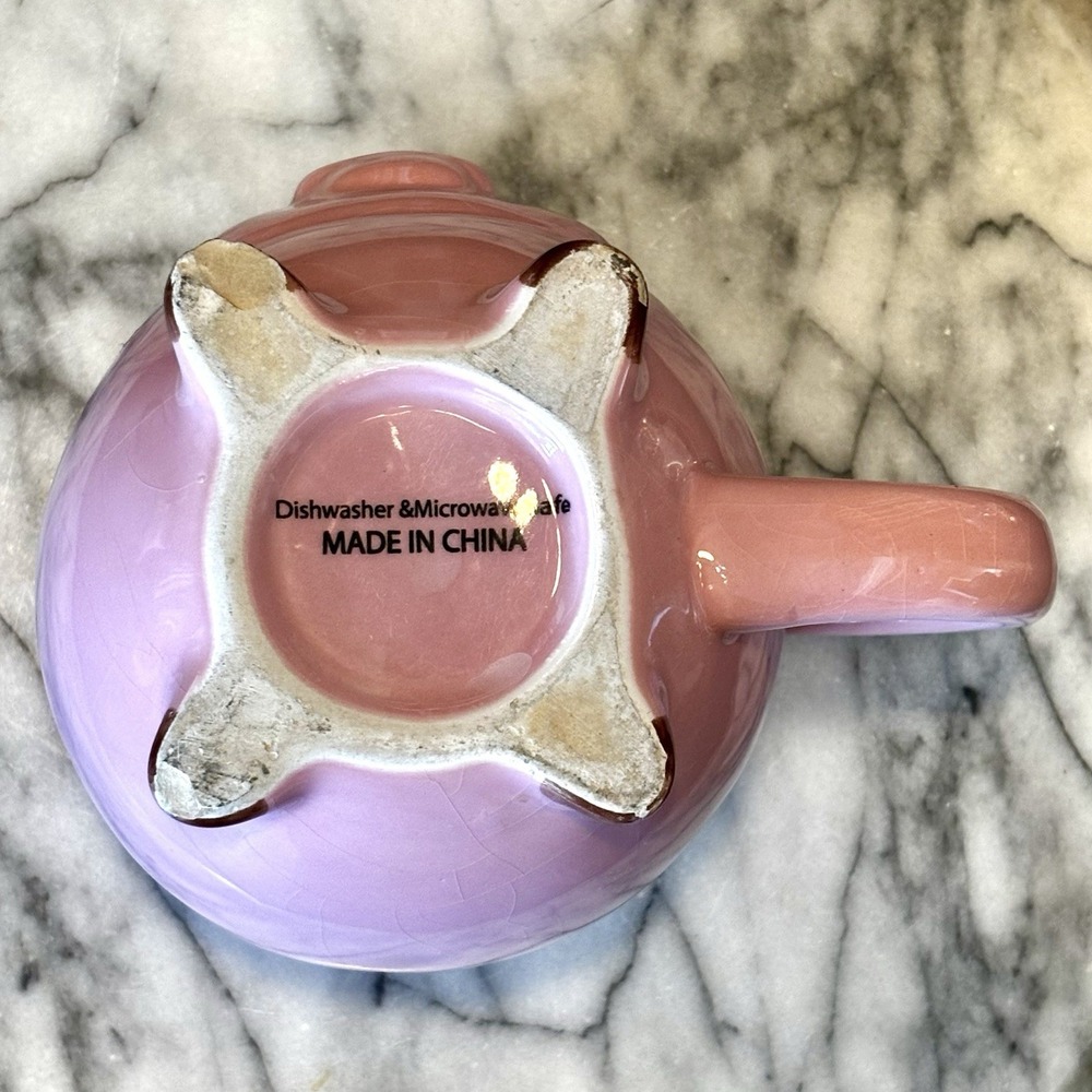 Ceramic 3D Pink Pig Hog Farm Coffee Cup 12oz Mug Microwave Dishwasher Safe - Picture 8 of 8
